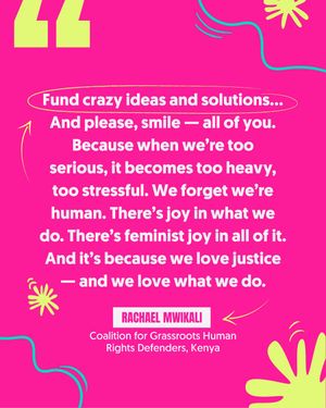 Image post by @globalfundwomen on Instagram