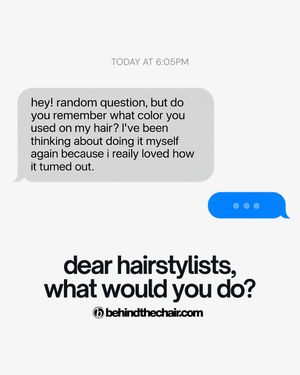 Image post by @behindthechair_com on Instagram
