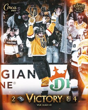 Image post by @GoldenKnights on Twitter