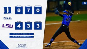 Image post by @DukeSOFTBALL on Twitter/X