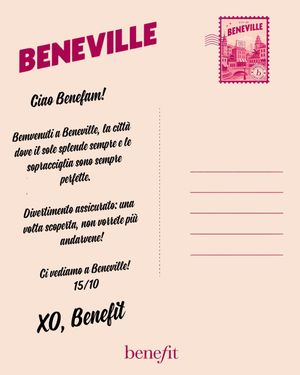 Image post by @benefitcosmeticsitaly on Instagram
