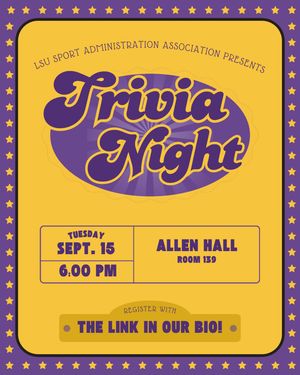 Image post by @lsu_saa on Instagram