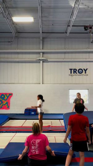 Video post by @TroyGymnastics on Facebook