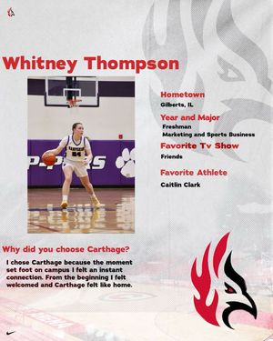 Image post by @carthage_wbb on Instagram