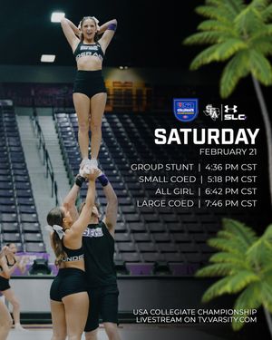 Image post by @sfa_cheer_ on Instagram