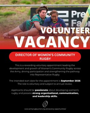 Image post by @armyrugbyunion on Instagram