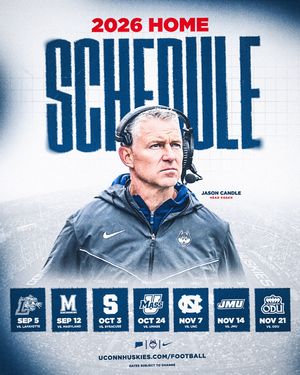 Image post by @uconnfootball on Instagram