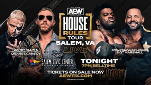 Image post by @AEW on Twitter