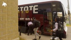 Image post by @txstatebobcats on Facebook