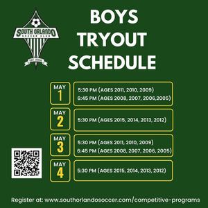Image post by @SouthOrlandoSoccer on Facebook