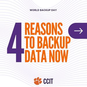 Image post by @clemsonIT on Facebook