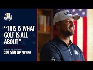 Video post by @Ryder Cup on YouTube