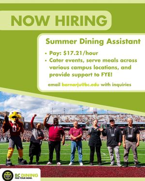 Image post by @bc_dining on Instagram