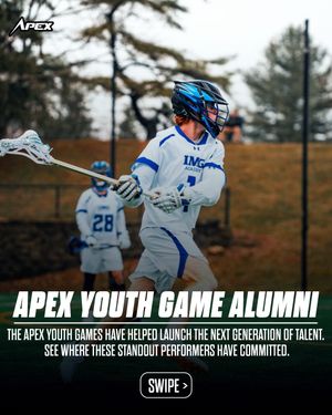 Image post by @apexlaxevents on Instagram