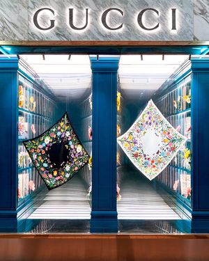 Image post by @gucci on Twitter