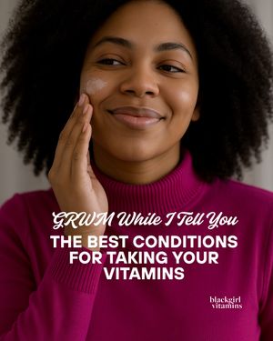 Image post by @blackgirlvitamins on Instagram