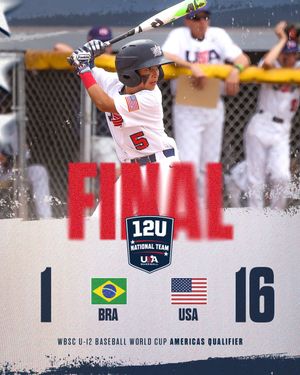 Image post by @USABaseball12U on Twitter
