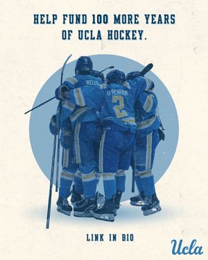 Image post by @uclahockey on Instagram