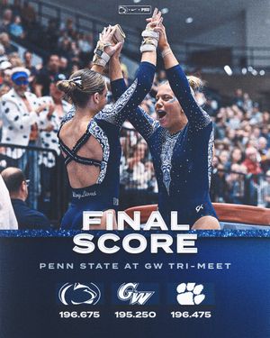 Image post by @PennStateWGYM on Twitter
