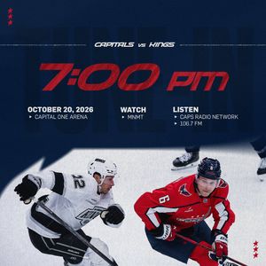 Text post by @Capitals on Twitter/X