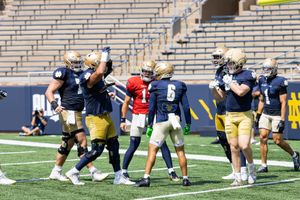 Image post by @ndfootball on Instagram