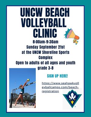 Image post by @uncwbeachvb on Instagram
