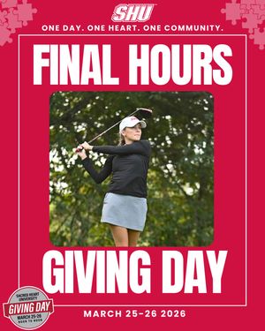 Image post by @sacredheartwgolf on Instagram