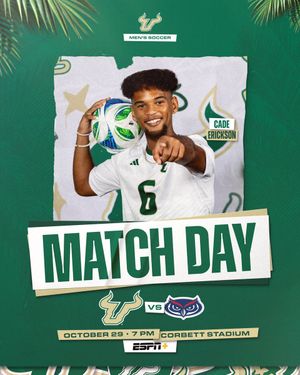 Image post by @USFMSOC on Twitter