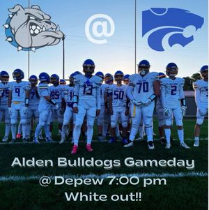 Image post by @alden_bulldog_football on Instagram