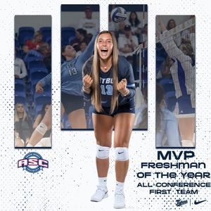 Image post by @ETBU_Volleyball on Twitter