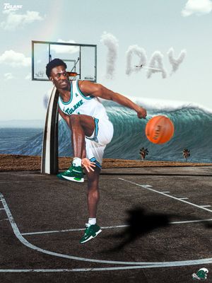 Image post by @GreenWaveMBB on Twitter