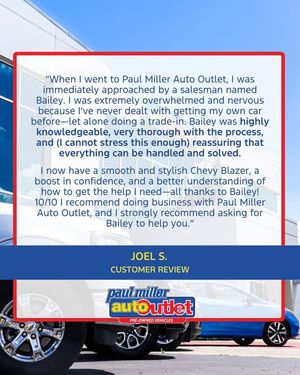 Image post by @PaulMillerAutoOutlet on Facebook