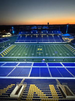 Image post by @NavyAthletics on Twitter