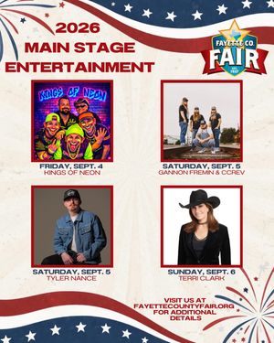 Image post by @fayettecofairtx on Instagram