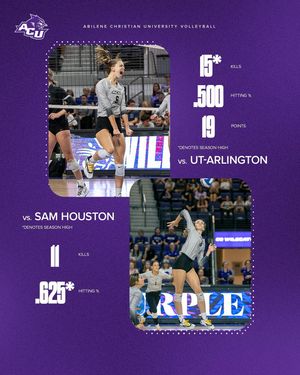Image post by @acu_volleyball on Instagram