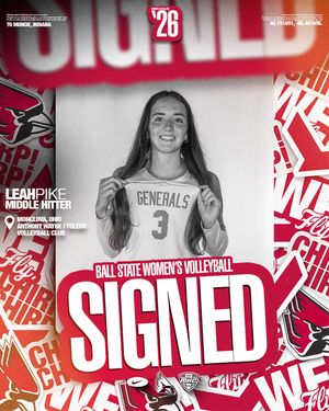 Image post by @ballstatewvb on Instagram