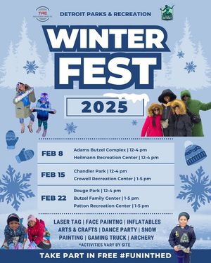 Image post by @DetroitParksRec on Facebook