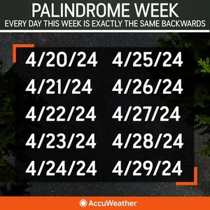 Image post by @AccuWeather on Facebook