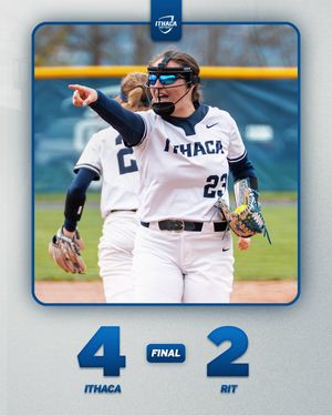 Image post by @ithaca_softball on Instagram