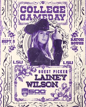 Image post by @LSUfootball on Twitter