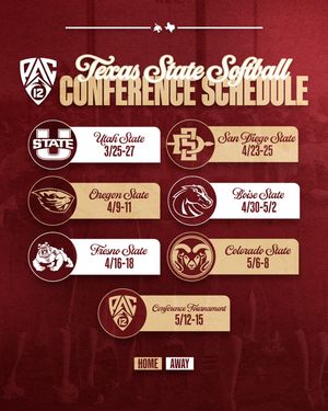 Image post by @txstatesoftball on Instagram