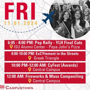 Image post by @isuhomecoming on Instagram