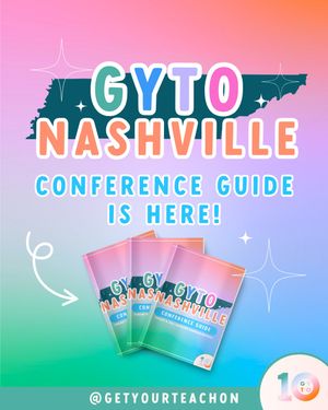 Image post by @getyourteachon on Instagram