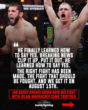 Image post by @insidefighting on Instagram