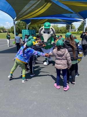 Image post by @Athletics on Facebook