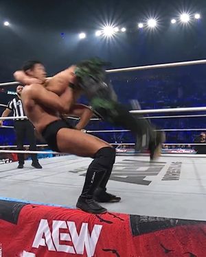 Image post by @aew on Instagram