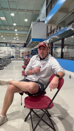 Video post by @SIUSwimDive on Facebook