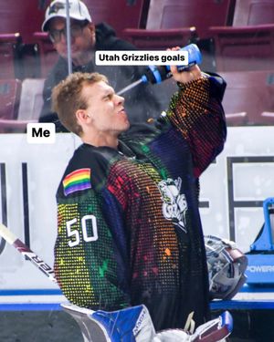 Image post by @UtahGrizzlies on Twitter