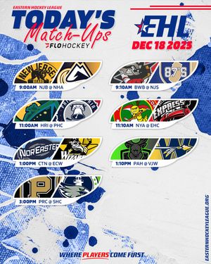 Image post by @easternhockeyleague on Instagram