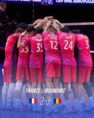 Image post by @equipefrancevolley on Instagram